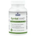 Syntol AMD, Advanced Microflora Delivery, средство для здоровой микрофлоры, 500 мг, 90 капсул — Arthur Andrew Medical