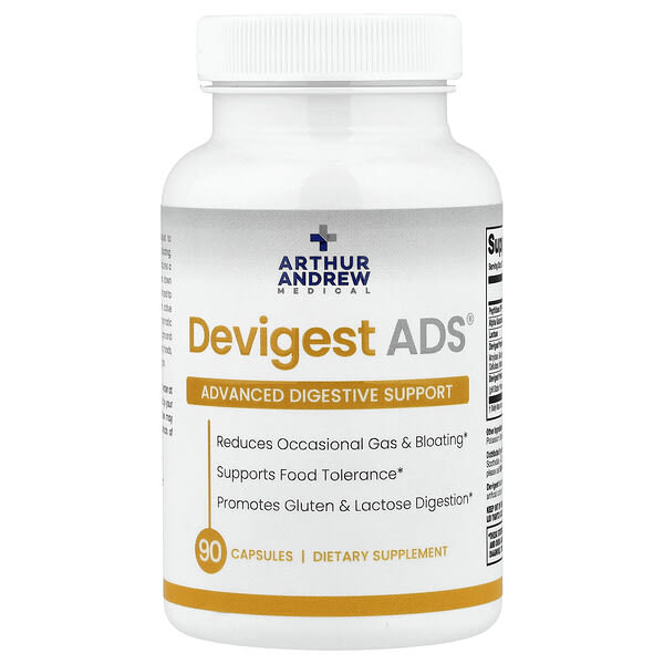 aam00127_v_40.jpg Devigest ADS®, улучшенная поддержка пищеварения, 90 капсул — Arthur Andrew Medical