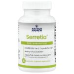 Serretia®, чистая серрапептаза, 90 капсул (125 000 SPU в 1 капсуле) — Arthur Andrew Medical