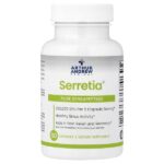 Serretia®, чистая серрапептаза, 60 капсул (125 000 SPU в 1 капсуле) — Arthur Andrew Medical