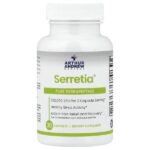Serretia®, чистая серрапептаза, 30 капсул (125 000 SPU в 1 капсуле) — Arthur Andrew Medical