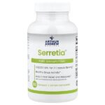 Serretia®, чистая серрапептаза, 180 капсул (125 000 SPU в каждой капсуле) — Arthur Andrew Medical