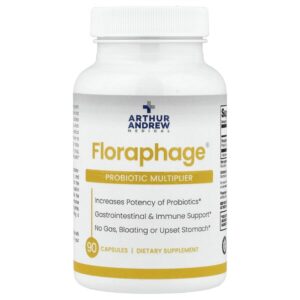 Floraphage®, добавка для повышения эффективности пробиотика, 1 000 000 БОЕ, 90 капсул — Arthur Andrew Medical