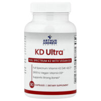 KD Ultra®, витамин K2 полного спектра с веганским витамином D3, 90 капсул — Arthur Andrew Medical