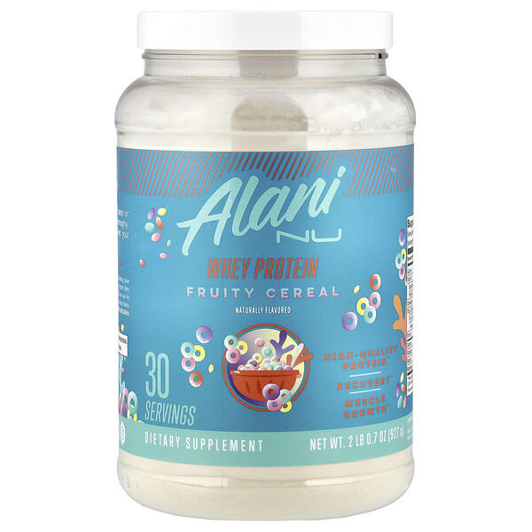 aan00801_v_16.jpg сывороточный протеин, фруктовые хлопья, 927 г (2 фунта) — Alani Nu