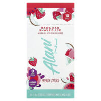 Energy Sticks, Hawaiian Shaved Ice, 10 Stickpacks, 0.2 oz (5.8 g) Each — Alani Nu