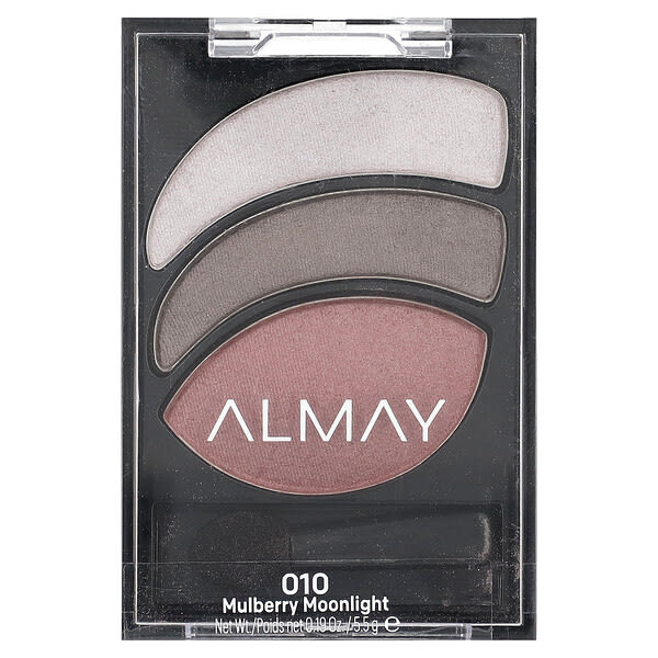 aay59201_v_6.jpg Eye Trios, дымчатые тени для век, оттенок 010 шелковица и Лунный свет, 5,5 г (0,19 унции) — Almay