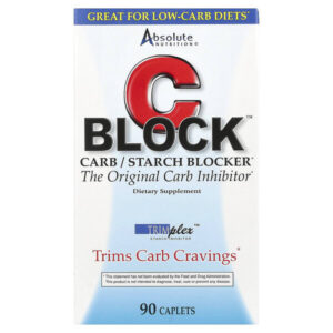 CBlock™, блокатор углеводов и крахмала, 90 капсул — Absolute Nutrition