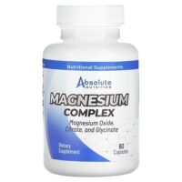 Комплекс магния, 60 капсул (250 мг в каждой капсуле) — Absolute Nutrition