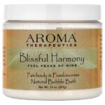 Натуральная пена для ванн, Blissful Harmony, пачули и ладан, 397 г (14 унций) — Abra Therapeutics