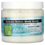 Скраб для тела Cellular Detox, грейпфрут и можжевельник, 340 г (12 унций) — Abra Therapeutics