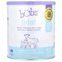 Goat, смесь для младенцев с порошком на основе железного козьего молока, 0–12 месяцев, 567 г (20 унций) — Aussie Bubs