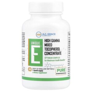 Unique E, 30 мягких желатиновых капсул — A.C. Grace Company