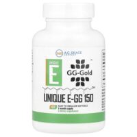 UNIQUE E-GG 150, 150 мг, 60 капсул, которые легко глотать — A.C. Grace Company