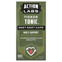 Action Labs, для мужчин, Ticker Tonic™, корнеплод свеклы, 90 растительных капсул