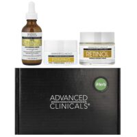 Эксклюзив iHerb, Advanced Clinicals, подарочный набор с ретинолом, 3 шт. — Advanced Clinicals