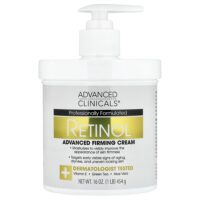Retinol, укрепляющий крем с улучшенной формулой, 454 г (16 унций) — Advanced Clinicals