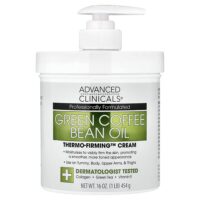 Масло из зеленых кофейных зерен, Thermo-Firming™, крем, 454 г (16 унций) — Advanced Clinicals