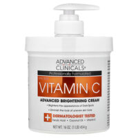 осветляющий крем с витамином С, улучшенная формула, 454 г (16 унций) — Advanced Clinicals