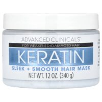 маска с кератином для гладкости волос, 340 г (12 унций) — Advanced Clinicals