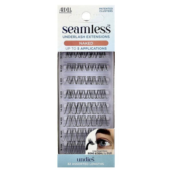 adl36732_v_20.jpg Seamless™, Underlash Extensions, Naked, 32 разных длины — Ardell
