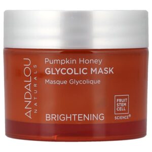 гликолевая осветляющая маска, тыква и мед, 50 г (1,7 унции) — Andalou Naturals