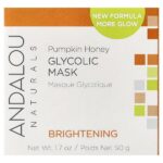 Гликолевая осветляющая маска, тыква и мед, 50 г (1,7 унции) — Andalou Naturals — изображение 2