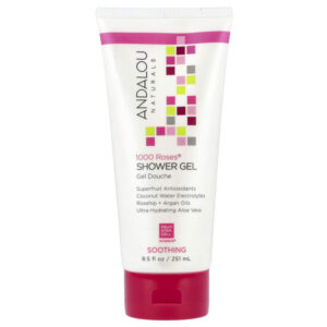 1000 Roses®, успокаивающий гель для душа, 251 мл (8,5 жидк. унции) — Andalou Naturals