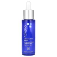 Life Boosting Serum, коллаген с биологическим дизайном и гиалуроновая кислота, 1 жидкая унция (30 мл) — Andalou Naturals