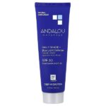 Deep Hydration, Daily Shade + лосьон для лица для защиты от синего света, SPF 30, 80 мл (2,7 жидк. Унции) — Andalou Naturals