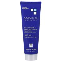 Deep Hydration, Daily Shade + лосьон для лица для защиты от синего света, SPF 30, 80 мл (2,7 жидк. Унции) — Andalou Naturals