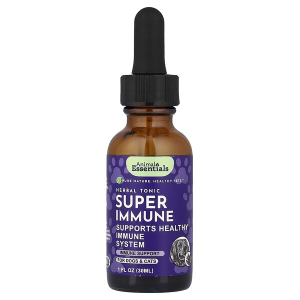 aes00104_v_9.jpg Super Immune, для собак и кошек, 30 мл (1 жидк. унция) — Animal Essentials