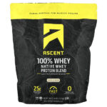 Native Whey Protein Blend, Vanilla Bean, 4 lb (1.8 kg) — Ascent