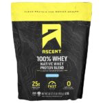 Native Whey Protein Blend, Unflavored, 2 lb (907 g) — Ascent