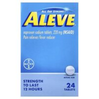 Напроксен натрия в таблетках, 220 мг, 24 таблетки — Aleve