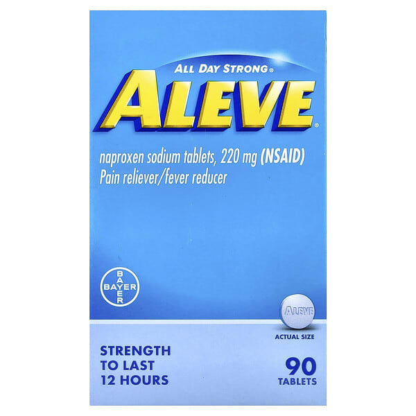 aev59223_v_44.jpg Напроксен натрия в таблетках, 220 мг, 90 таблеток — Aleve