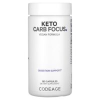 Keto Carb Focus, 180 капсул — Codeage
