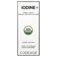 йод+, 59,2 мл (2 жидк. унции) — Codeage