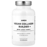 Amen, Vegan Collagen Builder+, 30 вегетарианских капсул — Codeage