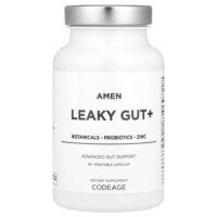 Amen, Leaky Gut +, 90 растительных капсул — Codeage