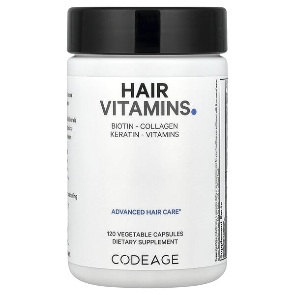 age00849_v_56.jpg витамины для волос, 120 растительных капсул — Codeage