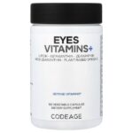 Eyes Vitamins+, витамины для глаз, 120 растительных капсул — Codeage