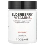 Витамины из бузины, 90 капсул — Codeage