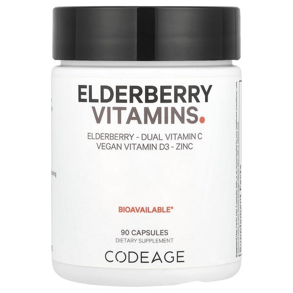age00866_v_24.jpg Витамины из бузины, 90 капсул — Codeage