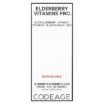 Vitamins, бузина и иммунный комплекс, голубика и малина, 120 мл (4 жидк. унц.) — Codeage