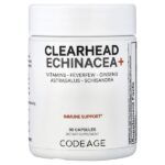 Clearhead Echinacea+, 90 капсул — Codeage