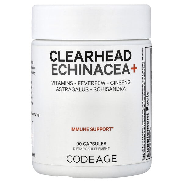 age00871_v_24.jpg Clearhead Echinacea+, 90 капсул — Codeage