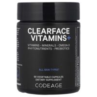 Clearface Vitamins +, 90 растительных капсул — Codeage