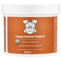 ДНК Pet, Happy Immunity, органическая смесь грибов, для собак, 101 г (3,5 унции) — Codeage