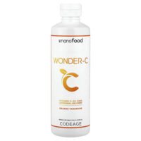 Nanofood, Wonder-C, добавка с витамином C, со вкусом апельсина и мандарина, 450 мл (15,22 жидк. унции) — Codeage